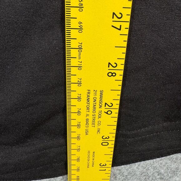 BYLT T Shirt Mens 2XL Black Drop Cut Bylt Blend Short Sleeve Gym Crossfit Run - Picture 4 of 8